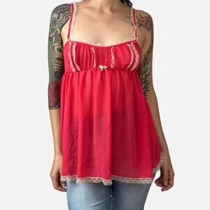 Lace Cami Top - Victorias's Secret Size S